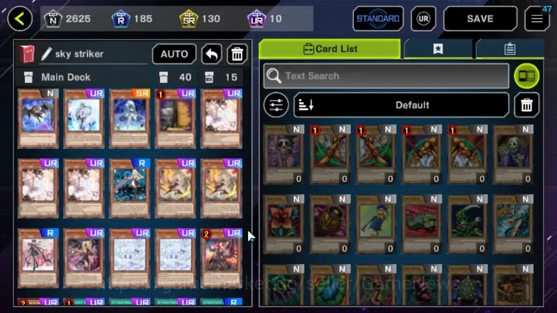 Yu-Gi-Oh! Master Duel Accounts Android|Lv 18|19 Deck|VSK9,YubelFs,Kewltoon,Skystr image 20