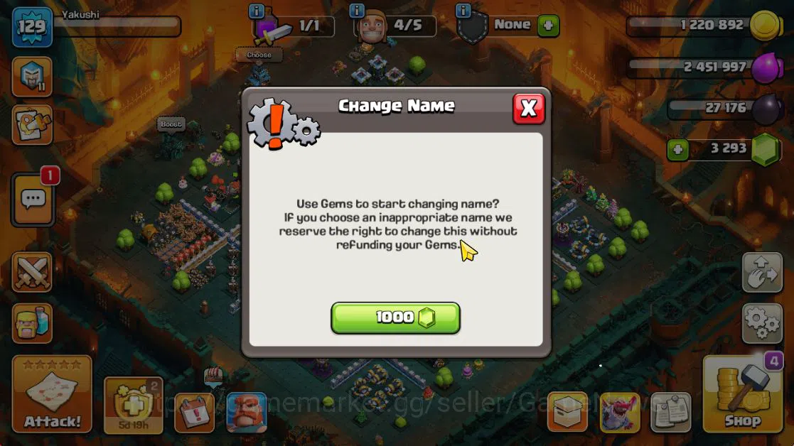 Clash of Clans Accounts TH 13 - BH 7|Dragon Escape Scenery|LV 129|HH 7|BK  image 18
