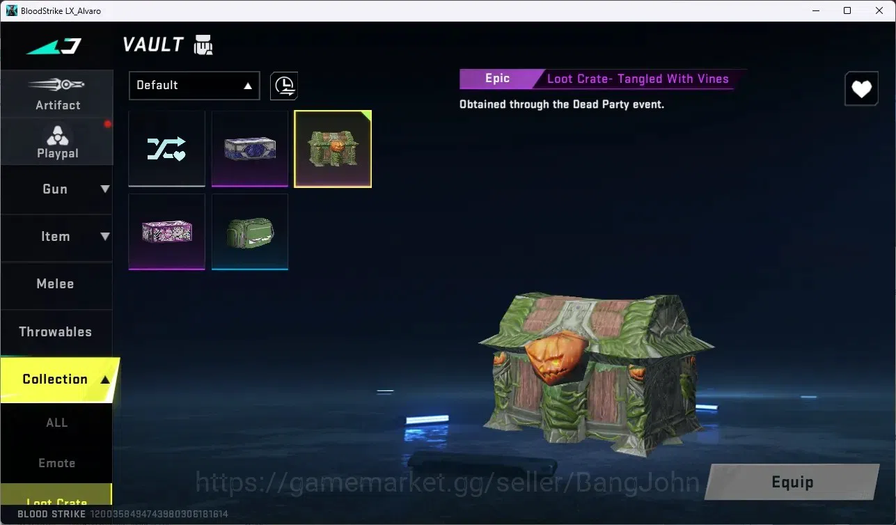 Blood Strike Accounts ASIA | ULTRA: Axe-Crystal Breaker, VOLT - Hallowee image 8