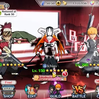 Bleach: Brave Souls Accounts Starter Global| 57K BP+7K Orb | Fresh Story | Ichigo CVV,TYBW25 | Renji TYBW2| Tensa Zangetsu