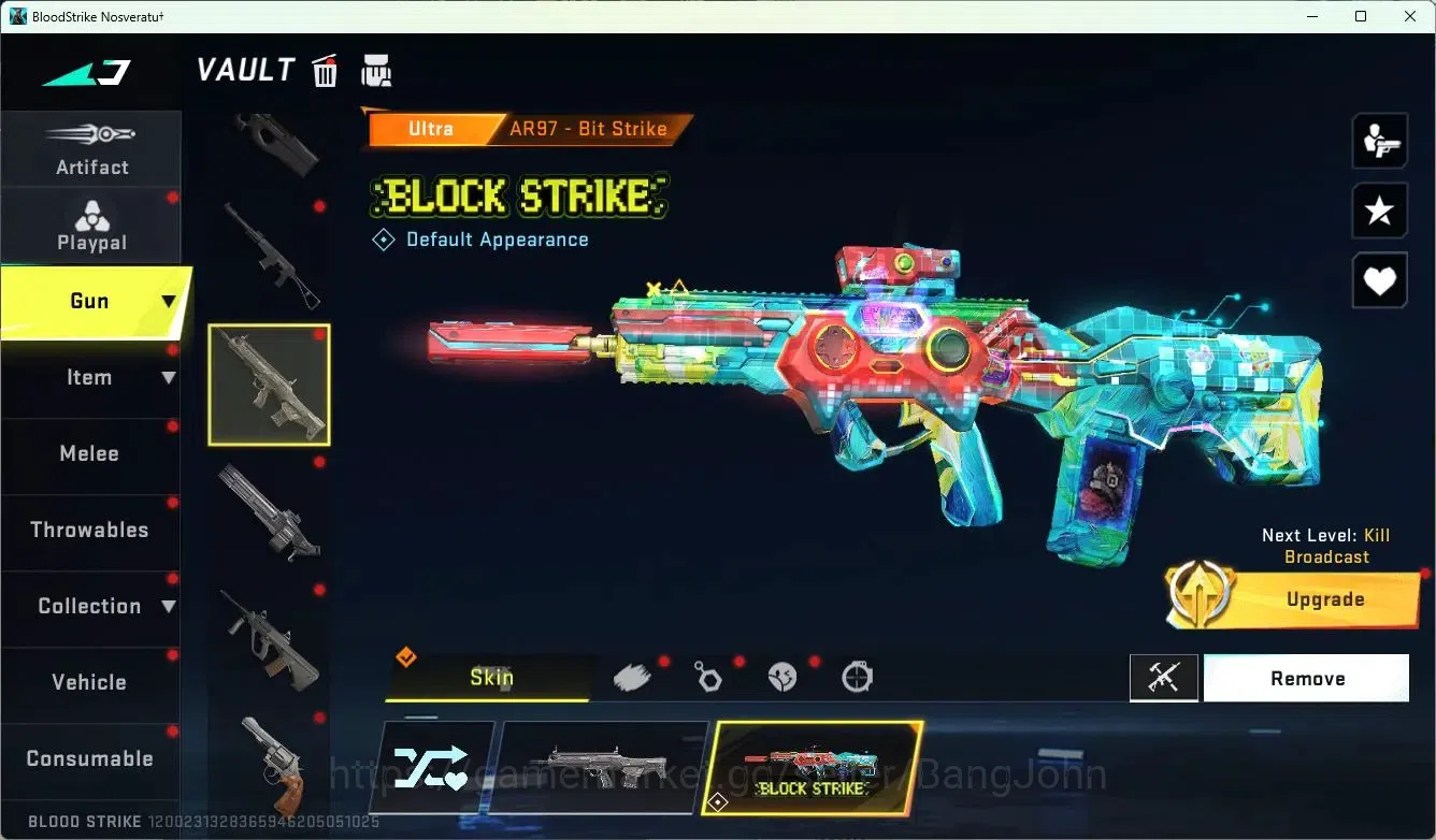 Blood Strike Accounts ASIA | 10 Legendary Skins | 2 Ultra Skins | Collab image 17