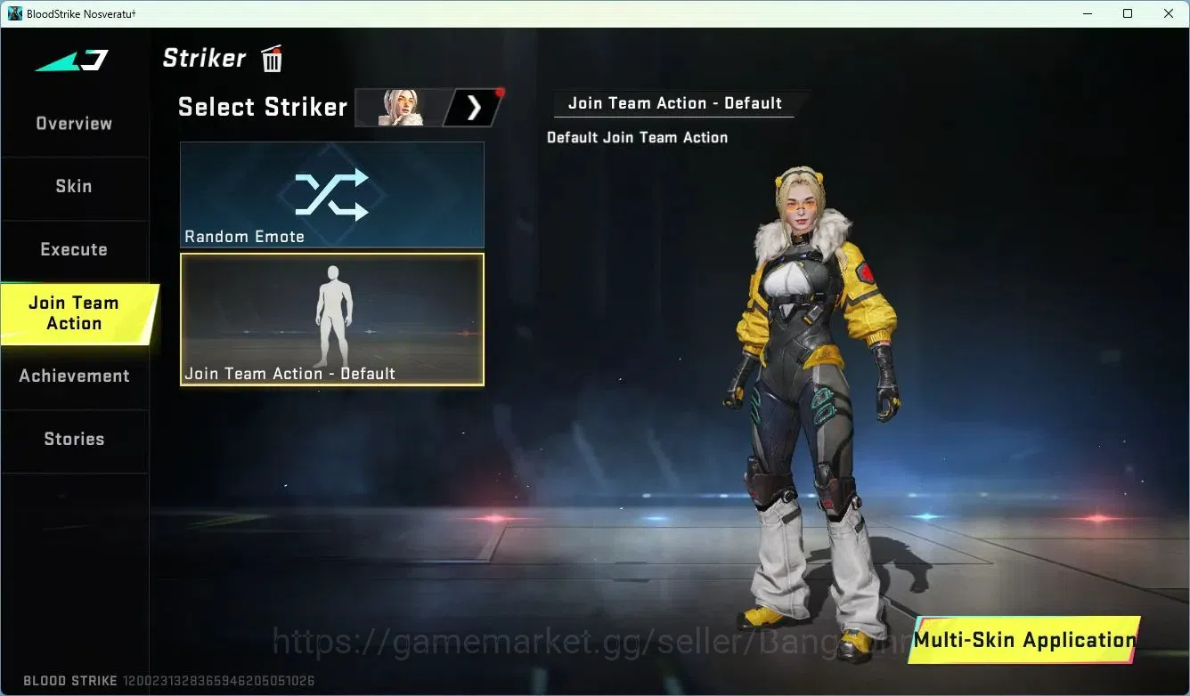 Blood Strike Accounts ASIA | 10 Legendary Skins | 2 Ultra Skins | Collab image 4