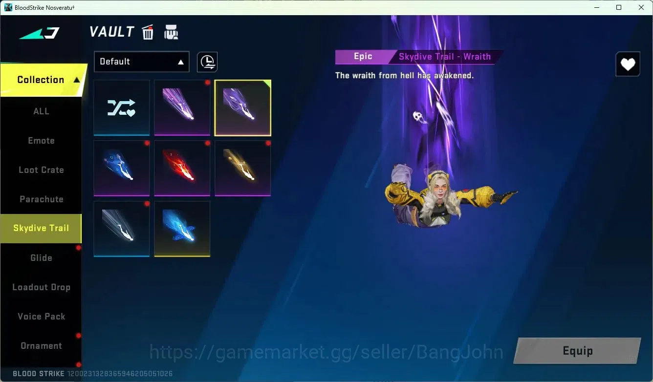 Blood Strike Accounts ASIA | 10 Legendary Skins | 2 Ultra Skins | Collab image 9