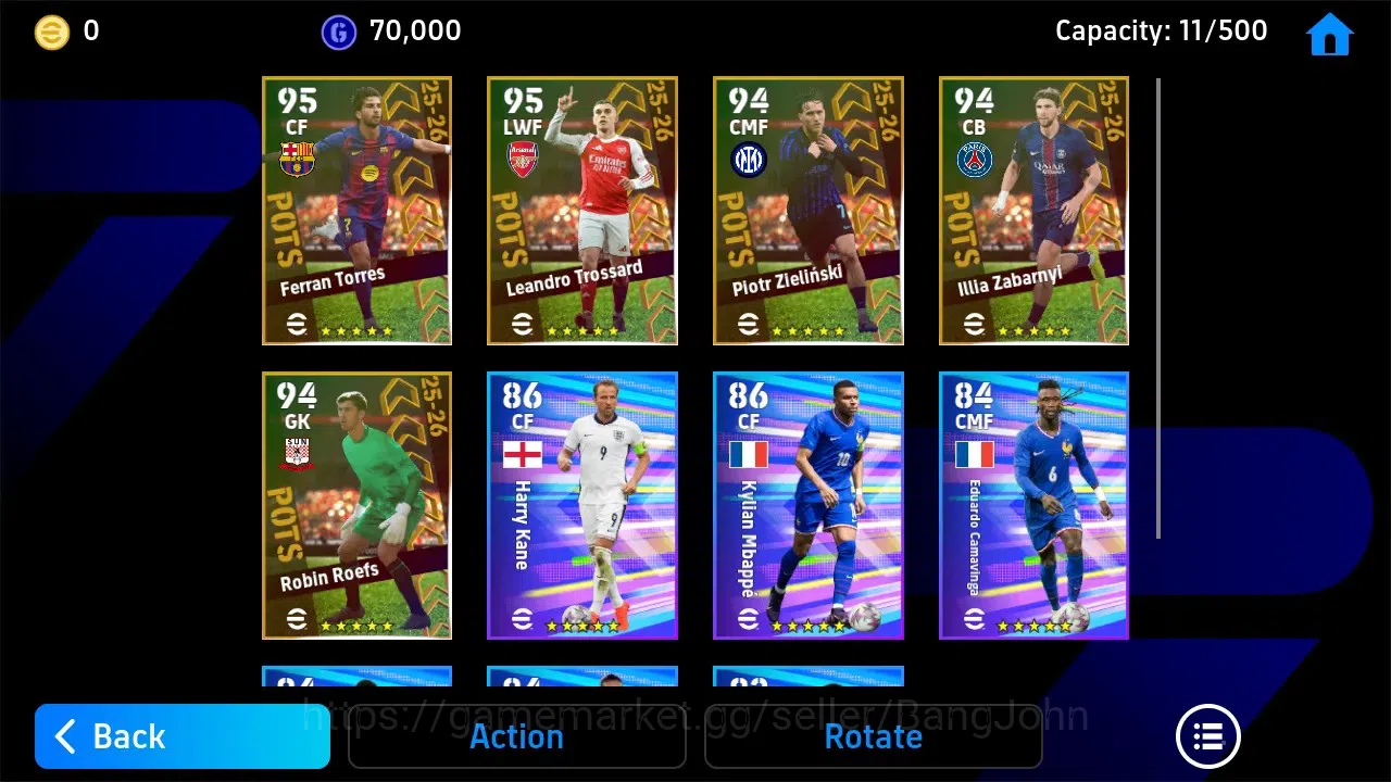 eFootball Accounts Android|PW 2868 |Declan Rice BigTime,Marcelo Narut image 2