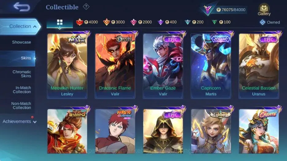 Mobile Legends: Bang Bang Accounts Global|Skin 320|Renowned|Lbox Moskov,STAR Angela,P image 12