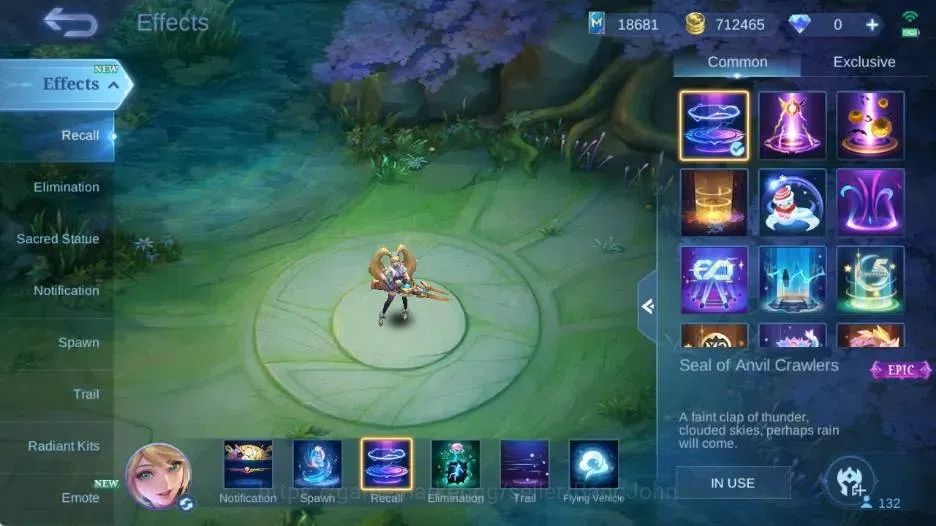 Mobile Legends: Bang Bang Accounts Global|Skin 320|Renowned|Lbox Moskov,STAR Angela,P image 18
