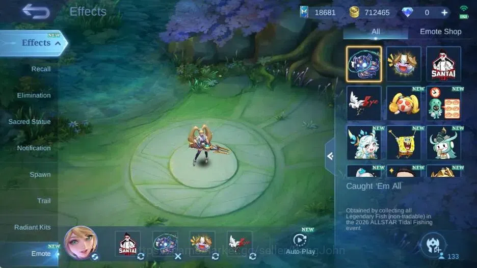 Mobile Legends: Bang Bang Accounts Global|Skin 320|Renowned|Lbox Moskov,STAR Angela,P image 19