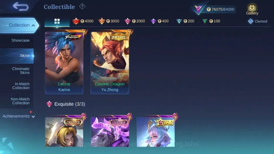 Mobile Legends: Bang Bang Accounts Global|Skin 320|Renowned|Lbox Moskov,STAR Angela,P image 5