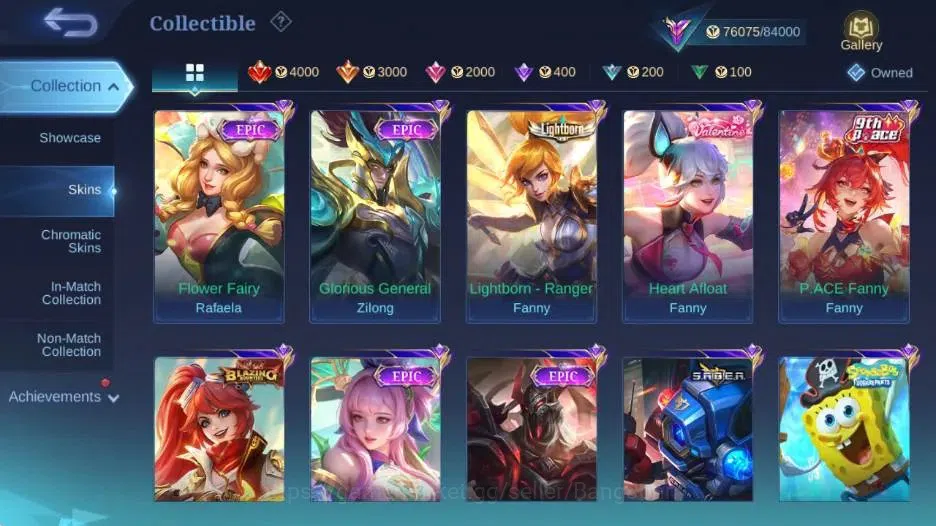 Mobile Legends: Bang Bang Accounts Global|Skin 320|Renowned|Lbox Moskov,STAR Angela,P image 8