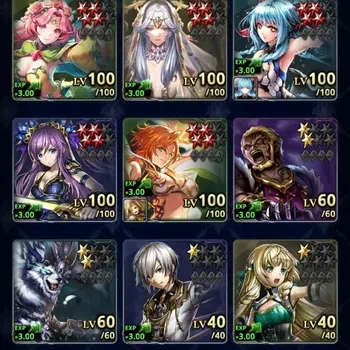 Last Cloudia Accounts Endgame GLOBAL|Rank 19|100K Crystal|Top Tier Unit (PGT Famille,G Lilaha,Alice Type-S,Dg Lilebette)|1