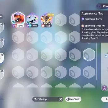 Aniimo Accounts End Game Sv NA |Lv 40|3 Prismana +Selector On (Inferlupa SP VI, Stellarys SP VII, Scorchhowl SP II)|5