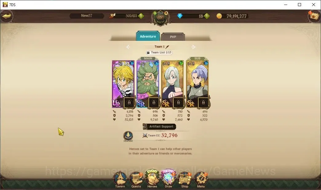 The Seven Deadly Sins: Grand Cross Accounts Global|286K CC|4 UR|Nemesis Meliodas,Tristan,Lancl image 6