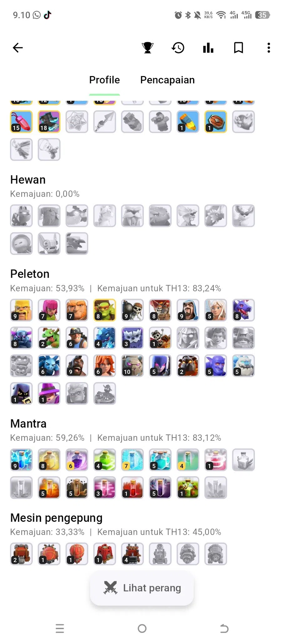 Clash of Clans Accounts TH13 | AQ 72, BK 71, GW 50, RC 25, RC SS 18, AQ Ar image 20