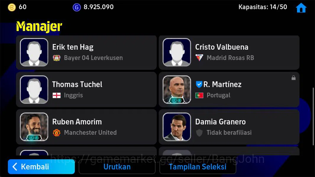 eFootball Accounts Power 3180| messi barca, Donadoni epic, son show,  image 3
