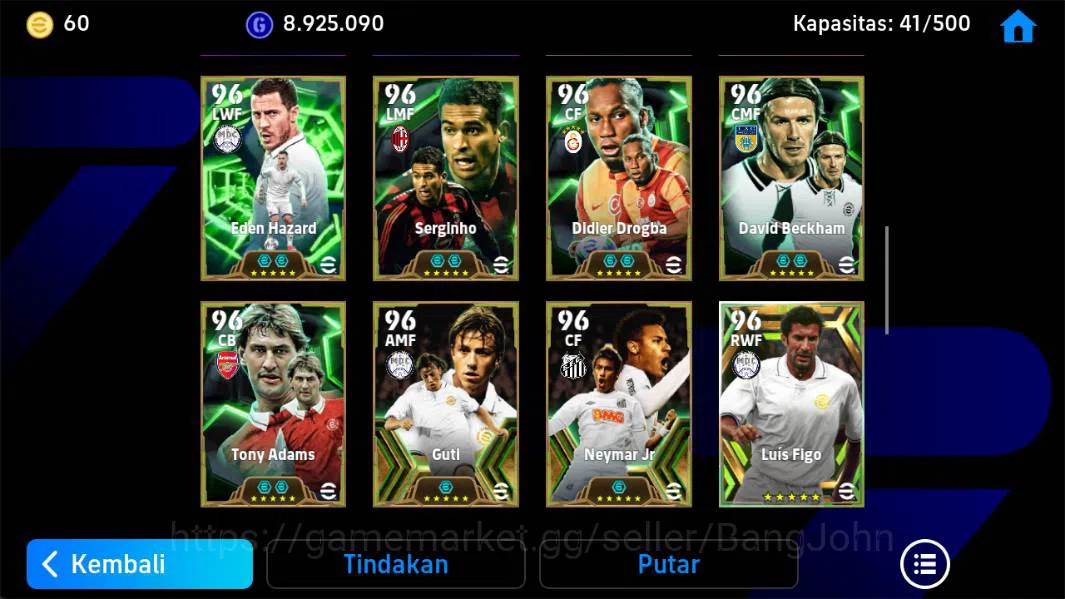 eFootball Accounts Power 3180| messi barca, Donadoni epic, son show,  image 6