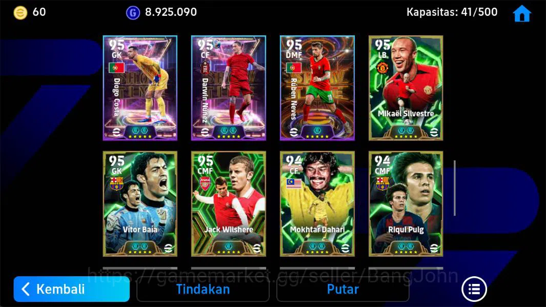 eFootball Accounts Power 3180| messi barca, Donadoni epic, son show,  image 7
