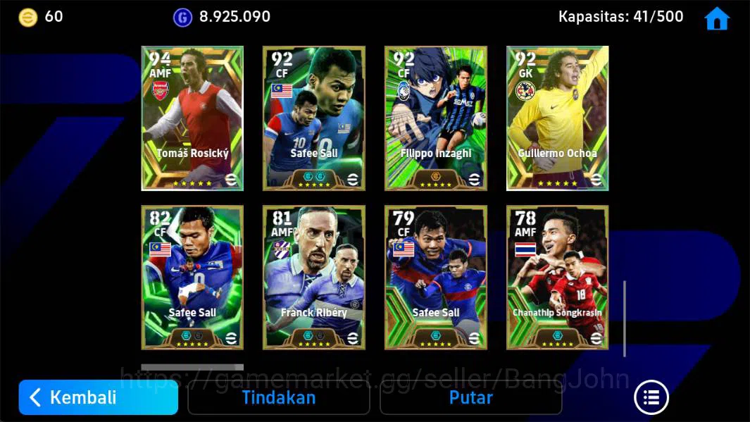 eFootball Accounts Power 3180| messi barca, Donadoni epic, son show,  image 8