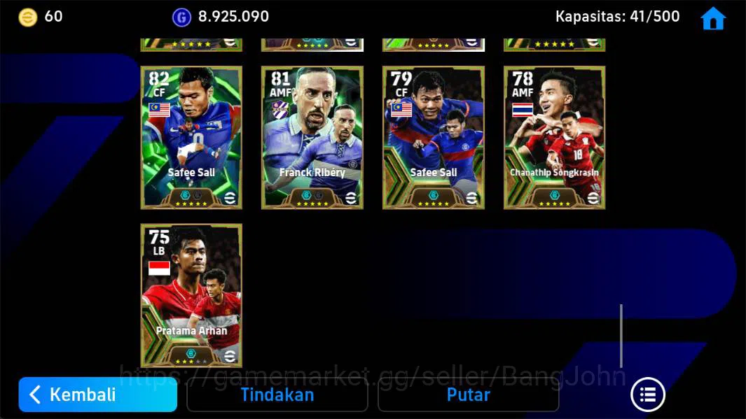 eFootball Accounts Power 3180| messi barca, Donadoni epic, son show,  image 9