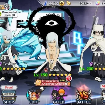 Bleach: Brave Souls Accounts Starter Global|63K BP+8K Orbs|Fresh All Story|Jushiro TYBW25,TYBW24(Byakuya,Toshiro),Rangiku