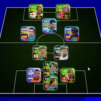 eFootball Accounts Legends & Iconic Players Android|CS 3123|4 Epic Lothar Matthaus,Steven gerrard Etc|5 Show time Lamine