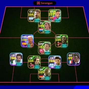eFootball Accounts Others Android|PW 3210|Dani Olmo ShowT,Soma Yuki Epic,Sergio Aguero Epic,Mark Van Bommel Epic|2026|Check