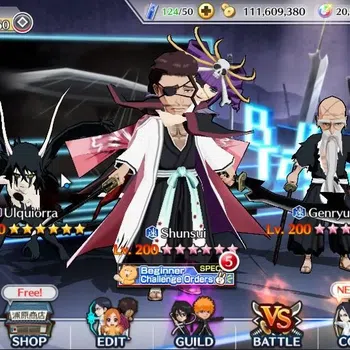 Bleach: Brave Souls High-End [GLOBAL]20K Orbs+Fresh All Story|Lv200(Ulquiorra C image 1