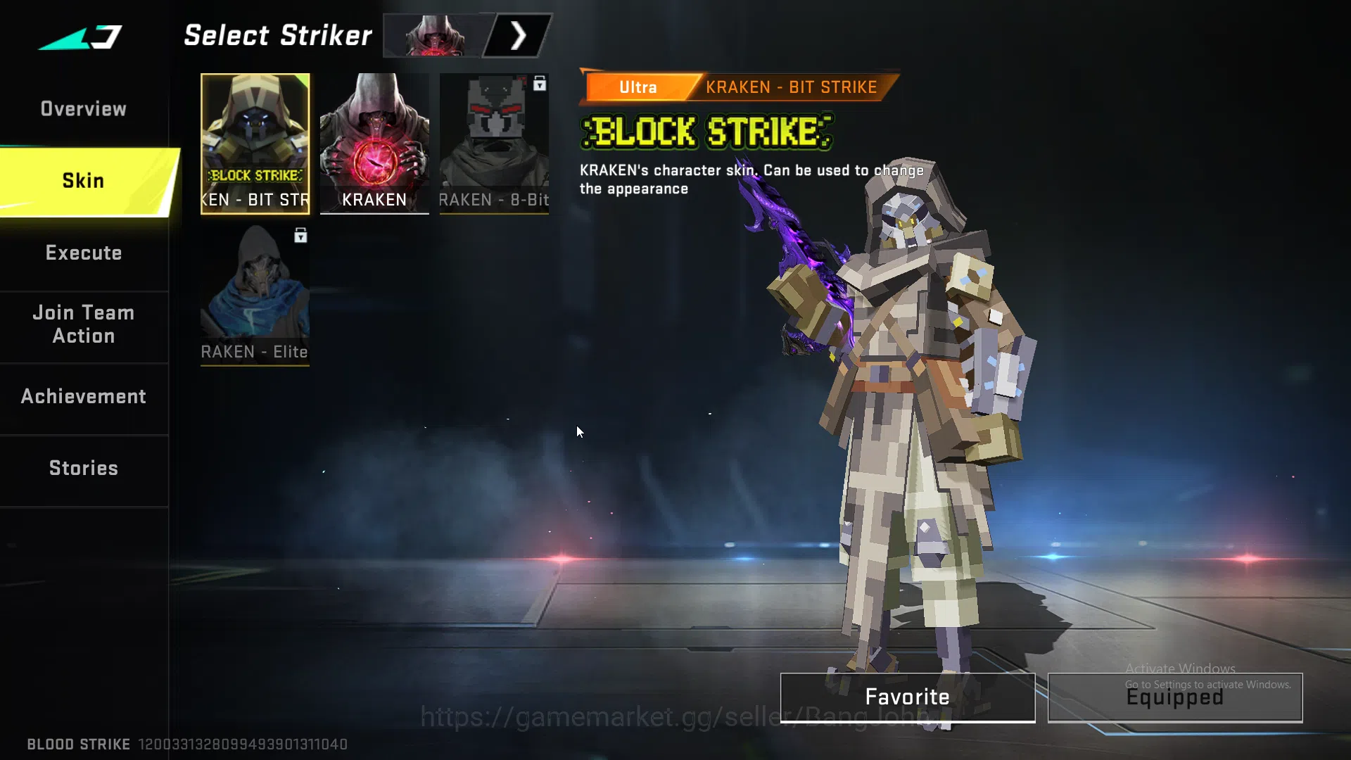 Blood Strike Accounts 5 Eternal 1 Collab Weapon | Eternal Qbz+Uzi+Aug+M7 image 5