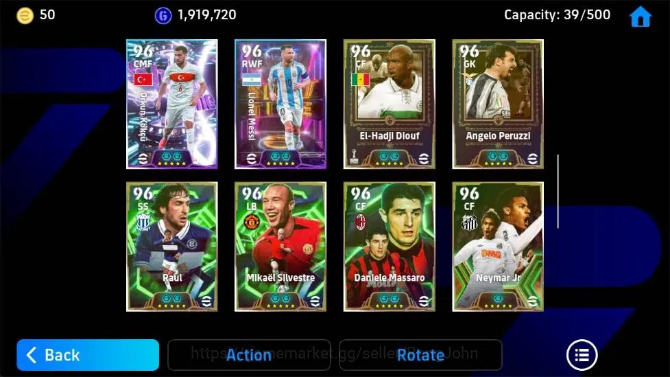 eFootball Accounts Mobile|PW 3202|Steven Gerrard Epic,Lilian Thuram E image 5