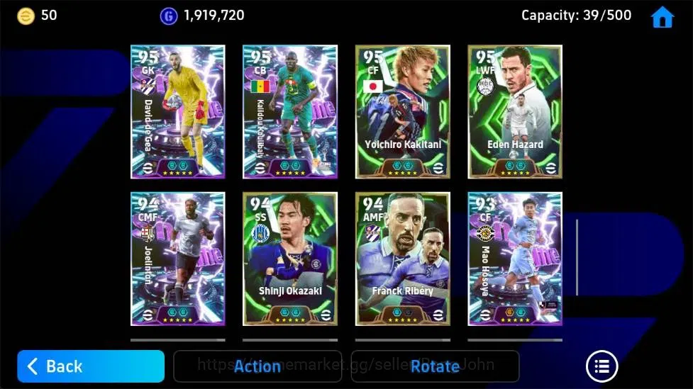 eFootball Accounts Mobile|PW 3202|Steven Gerrard Epic,Lilian Thuram E image 6
