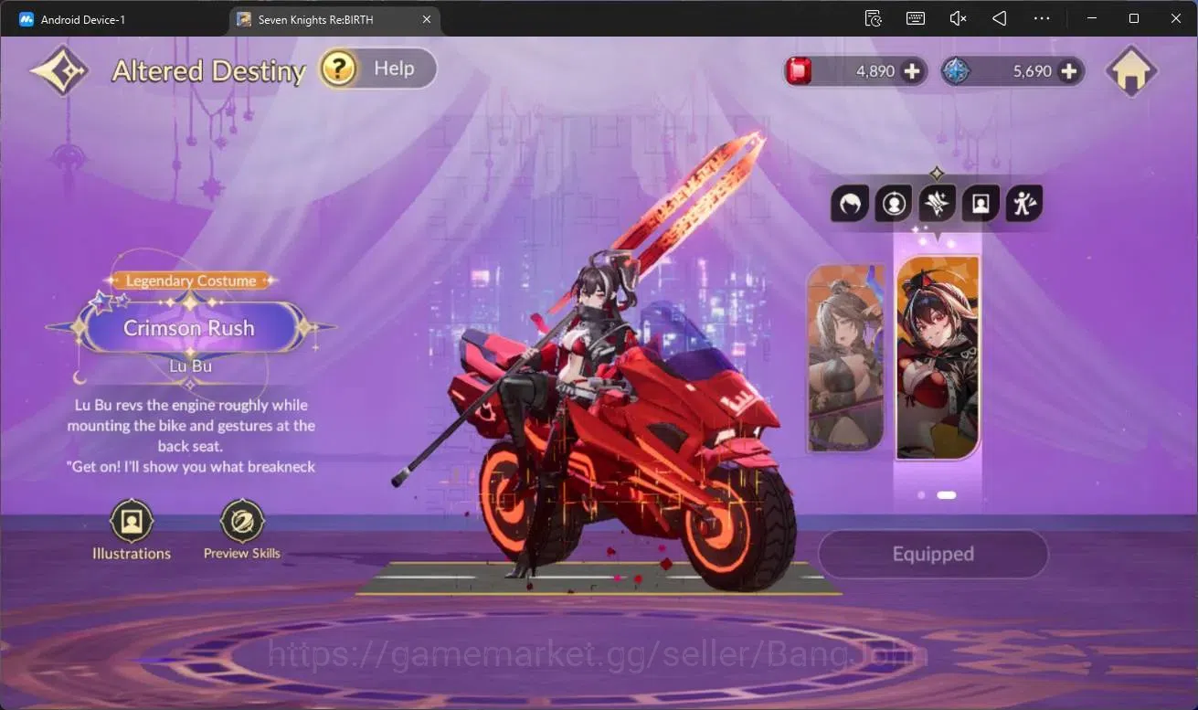 Seven Knights Re:Birth Accounts Global|4 EX7(Melia TC2,Juri TC1,Roise,Gelidus)|28 image 17