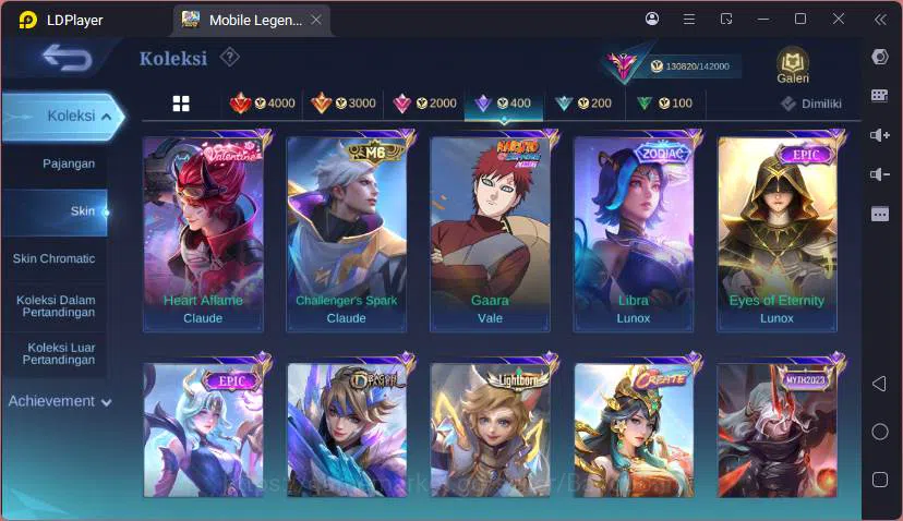 Mobile Legends: Bang Bang Accounts GLOBAL|Hero 132|Skin 418|Lgn Lunox,Sanrio CLaude,M image 12