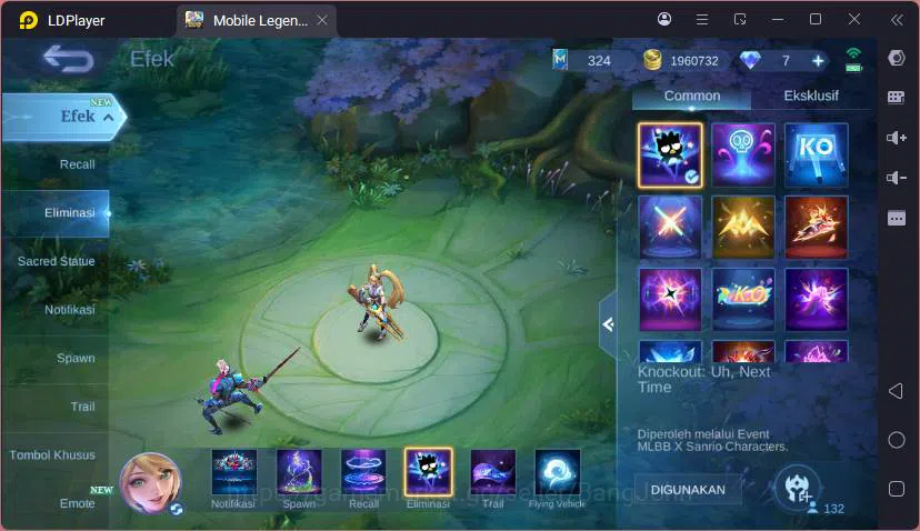 Mobile Legends: Bang Bang Accounts GLOBAL|Hero 132|Skin 418|Lgn Lunox,Sanrio CLaude,M image 5