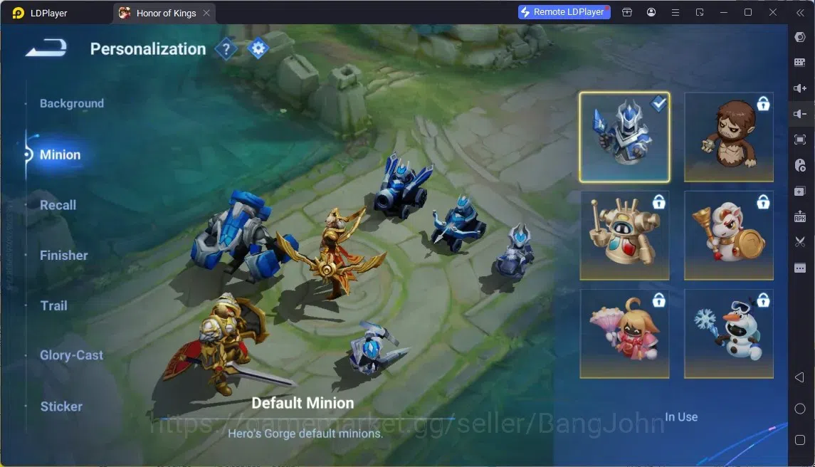 Honor of Kings Accounts Global | 110H 117S | JJK Kongming, JJK Biron, KIC image 14