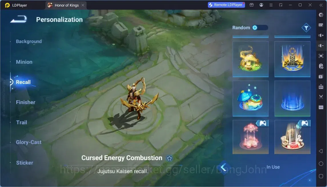 Honor of Kings Accounts Global | 110H 117S | JJK Kongming, JJK Biron, KIC image 17