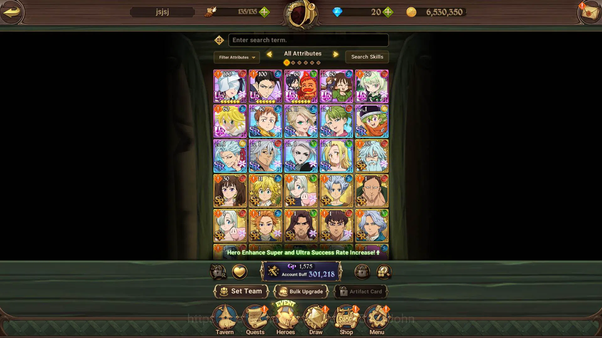 The Seven Deadly Sins: Grand Cross Accounts GLOBAL|301k CC|UR Meresca,KDiane,Sabunak3/6,DKMeli image 7