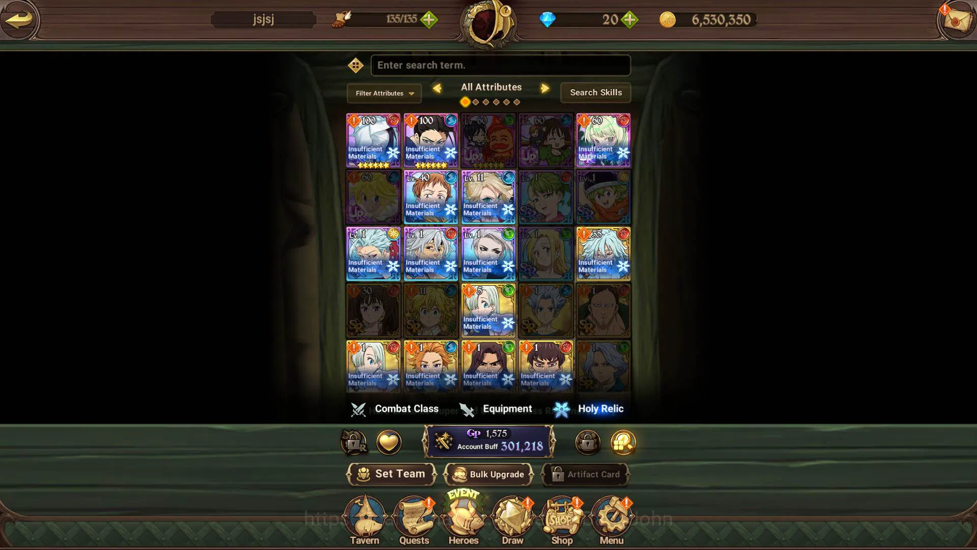 The Seven Deadly Sins: Grand Cross Accounts GLOBAL|301k CC|UR Meresca,KDiane,Sabunak3/6,DKMeli image 8