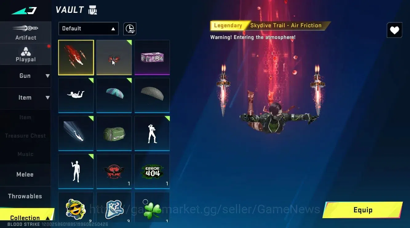 Blood Strike Accounts ASIA|ULTRA Melee[Butterfly Knife-Starfall]|Legenda image 11
