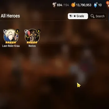 Epic Seven Accounts High-End GLOBAL UnVerif|New Era|2 ML(NOTOS,LR krau)+Estele,Iseria,Landy,etc|Poh ON|Abys F 52|4,5K
