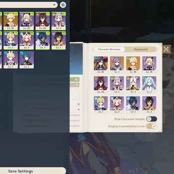 Genshin Impact Accounts Starter ASIA|Starter|2 standard:MonaC2,Keqing|13*4Char:Fischl,Dahlia,Sethos,etc|TT
