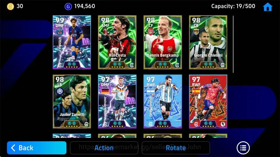 eFootball Accounts Android|PW 3180|ShowT Vitinha,Epic Raul Costa,Epic image 3