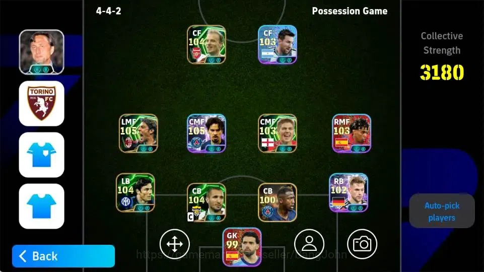 eFootball Accounts Android|PW 3180|ShowT Vitinha,Epic Raul Costa,Epic image 5