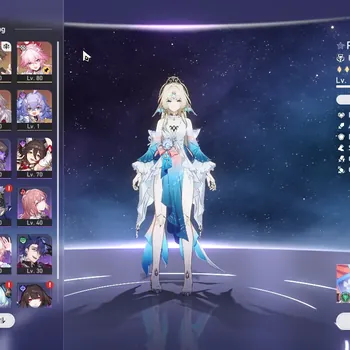 Honkai Star Rail Accounts Others Asia |TL 60|4 Limited|( Pearl, Evanescia, Archer, Blade ) +Std Welt, Bailu