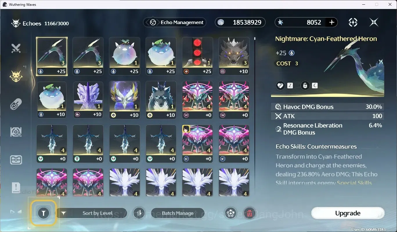 Wuthering Waves Accounts EU|UL 49|1 Char Limited [Lucy RC6+Sign] & Rebecca  image 12