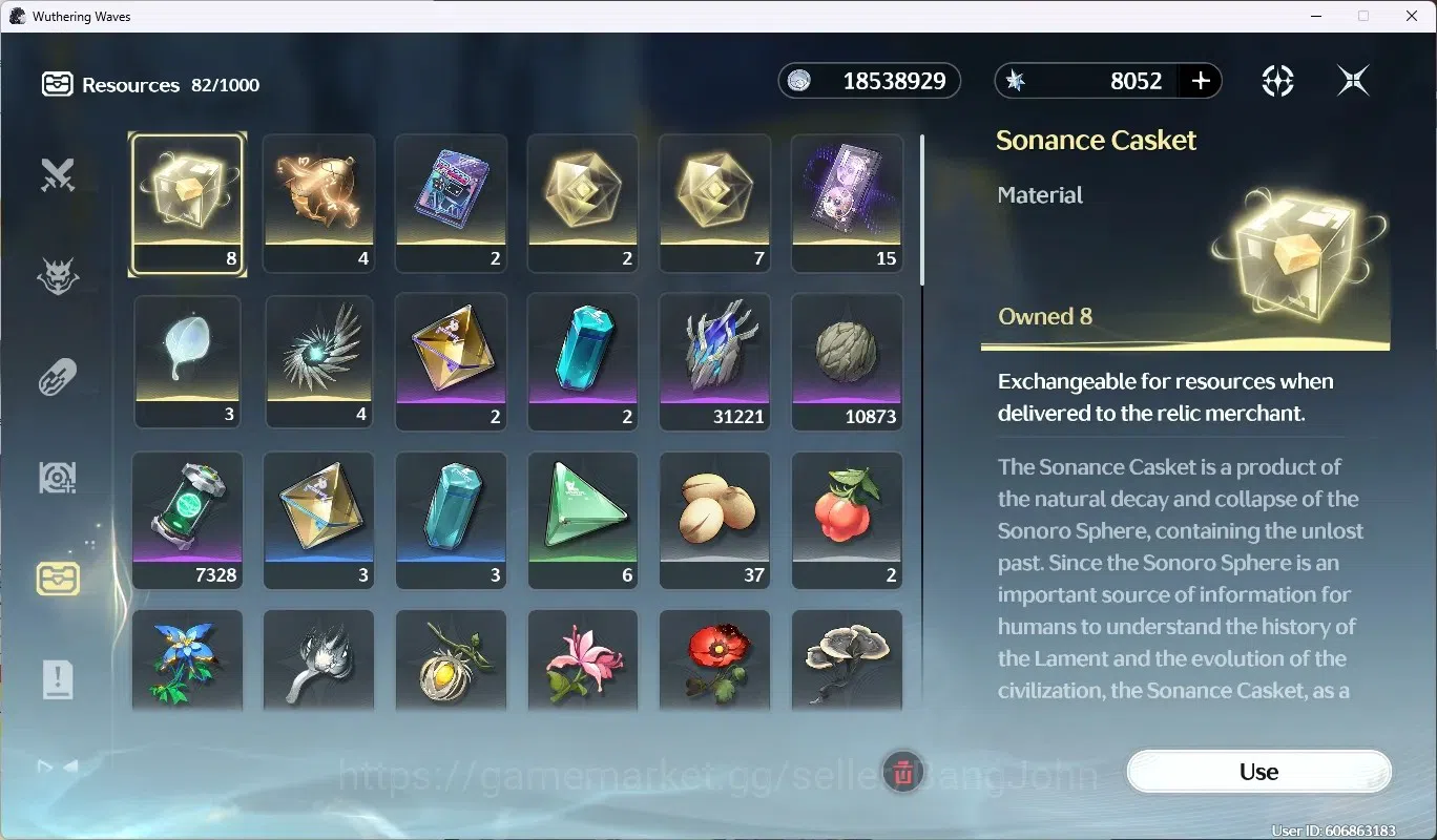 Wuthering Waves Accounts EU|UL 49|1 Char Limited [Lucy RC6+Sign] & Rebecca  image 15