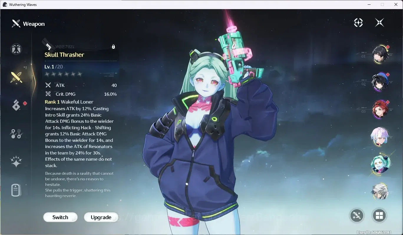 Wuthering Waves Accounts EU|UL 49|1 Char Limited [Lucy RC6+Sign] & Rebecca  image 6