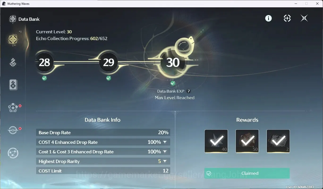 Wuthering Waves Accounts EU|UL 49|1 Char Limited [Lucy RC6+Sign] & Rebecca  image 9