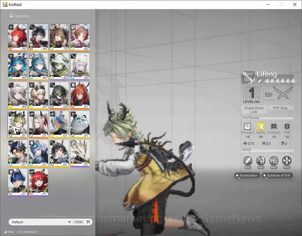 Arknights: Endfield Accounts ASIA|Lv53|SSR7(3Limit)+7(*6WP)|[Amber,Laevetain+Si image 6