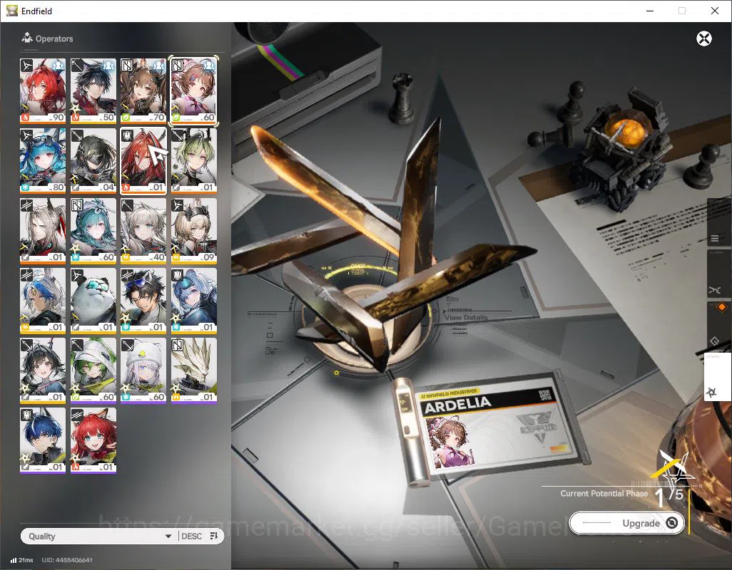 Arknights: Endfield Accounts ASIA|Lv53|SSR7(3Limit)+7(*6WP)|[Amber,Laevetain+Si image 9