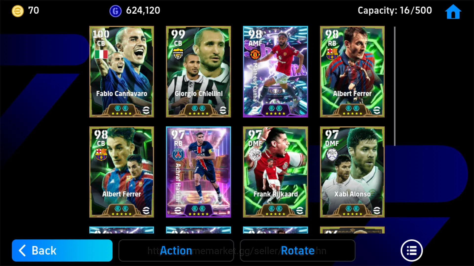 eFootball Accounts Power 3164 | M Cunha Blitz Curler | Hakimi Showtim image 4