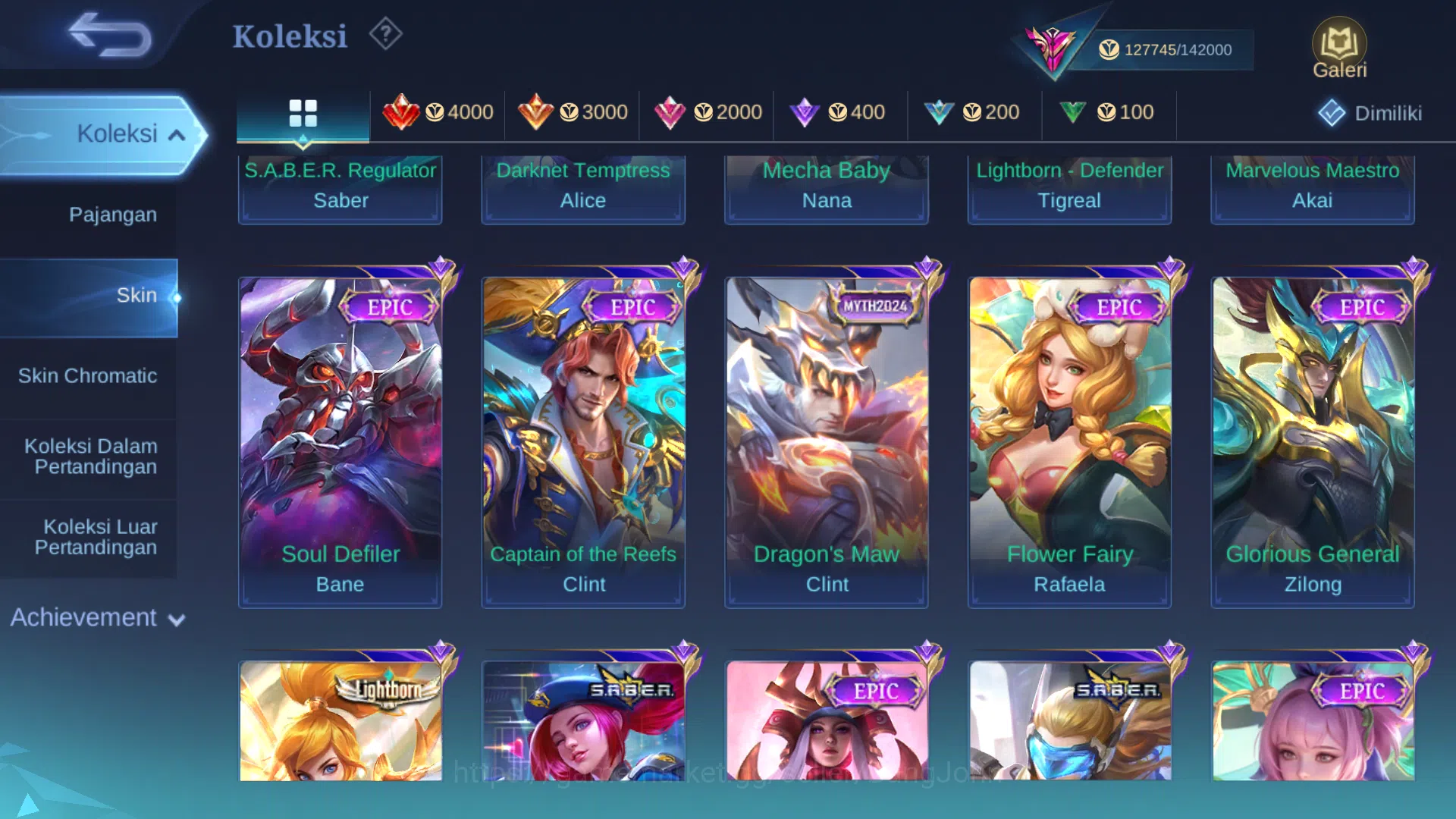 Mobile Legends: Bang Bang Accounts Hero 131|Skin 377|Legend Johnson|Aspirants Change| image 11